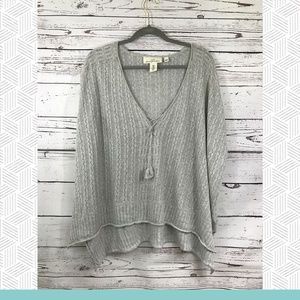 H&M L.O.G.G. - Lightweight Knitted Summer Poncho